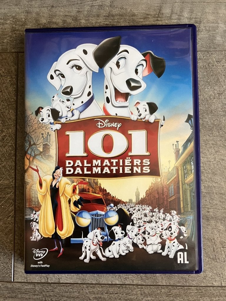 101 Dalmatiers (DVD), Tekenfilm, Ophalen of Verzenden, Zo goed als nieuw, Alle leeftijden
