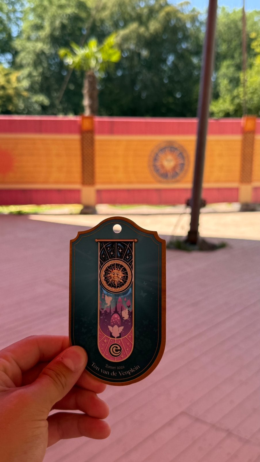 Efteling zomerpin #3, Verzamelen, Ophalen of Verzenden, Nieuw, Button of Speldje