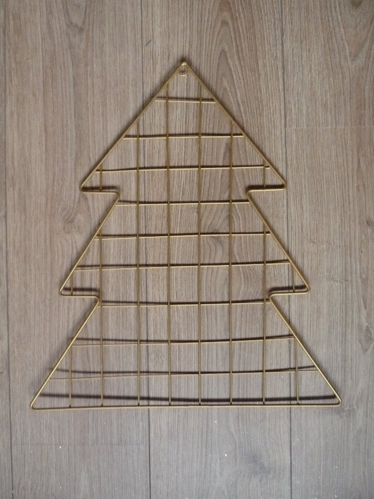 metalen KERSTBOOM, Diversen, Ophalen, Gebruikt