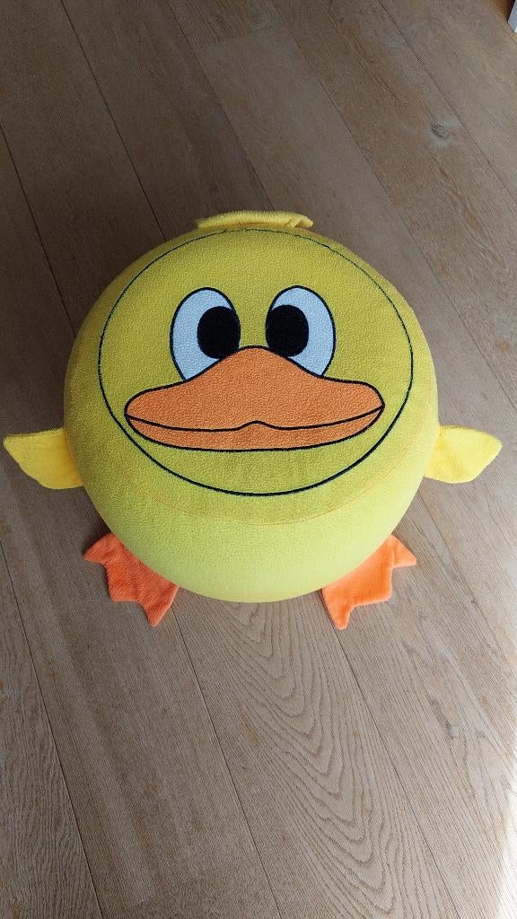 Opblaasbare kinderpoef, Ophalen, Gebruikt