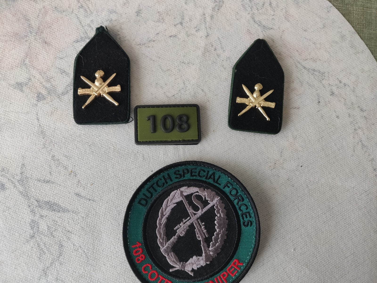 Setje commando (3), Verzenden, Landmacht, Nederland, Embleem of Badge