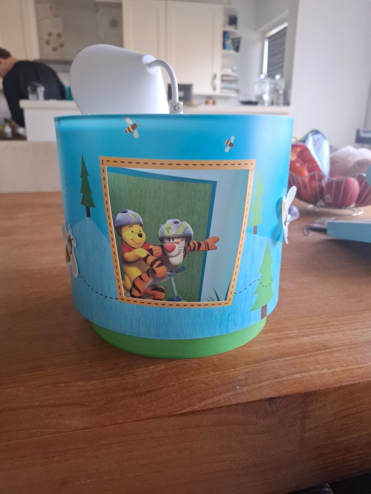 Winnie the poeh lampenset, Ophalen of Verzenden, Gebruikt, Wanddecoratie