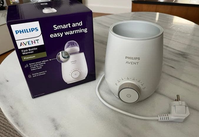Philips Avent Premium flessenwarmer, Kinderen en Baby's, Babyvoeding en Toebehoren, Ophalen of Verzenden, Zo goed als nieuw, Flessen- of potjesverwarmer