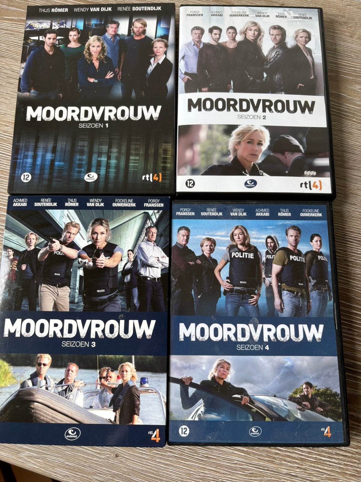 Moordvrouw seizoen 1 tm 4, Cd's en Dvd's, Dvd's | Tv en Series, Ophalen, Zo goed als nieuw