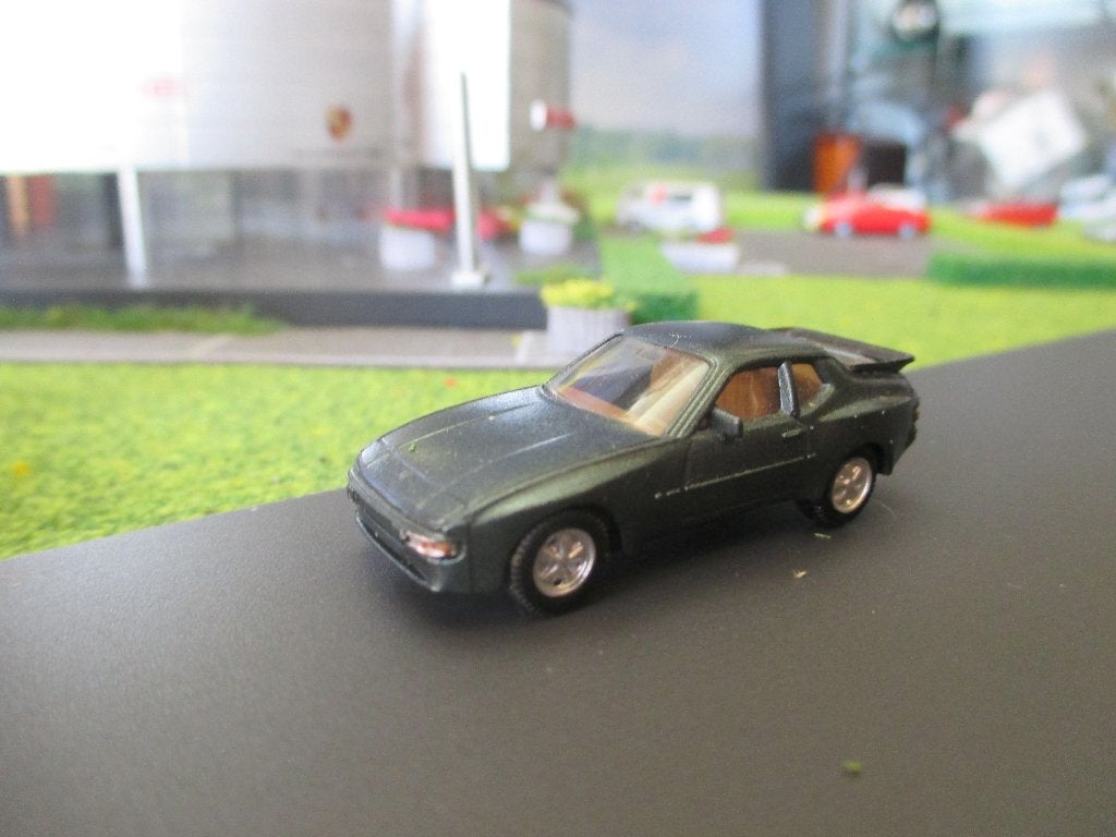 Porsche 944 Turbo - Herpa Private Collection groenmetallic, Ophalen of Verzenden, Zo goed als nieuw, Auto, Herpa