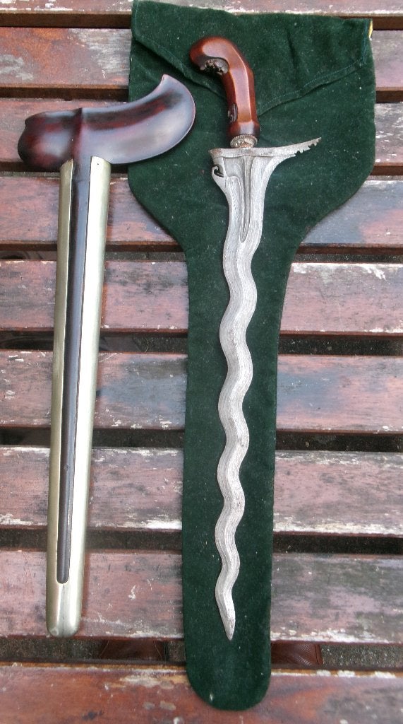 Mooie kris / keris van Java, Wapen, Handgemaakt, Ophalen of Verzenden, Indonesië