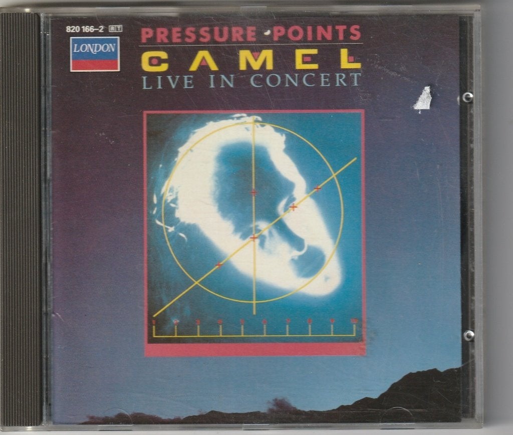 Camel - Pressure points - Live in concert, Ophalen of Verzenden, Gebruikt
