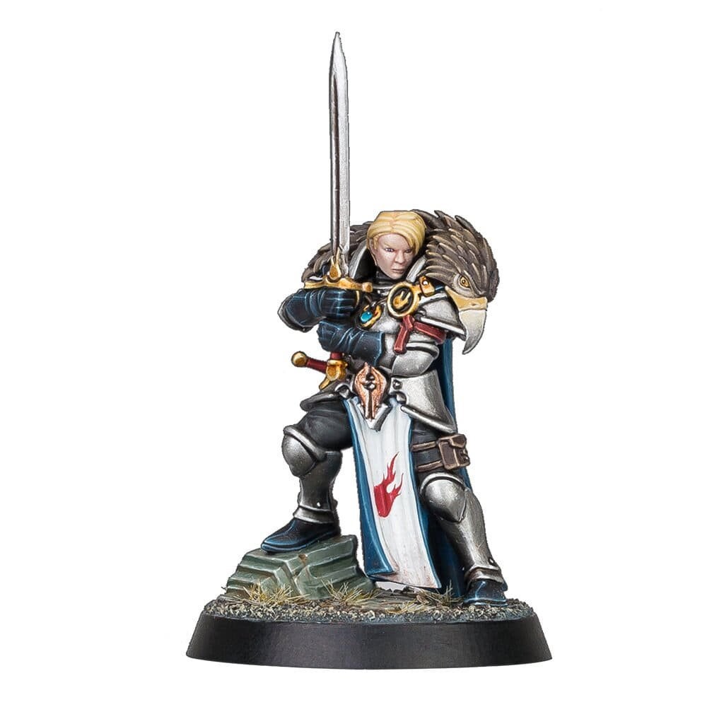 Captain emelda braskov on sprue AOS, Ophalen of Verzenden, Zo goed als nieuw, Warhammer, Figuurtje(s)