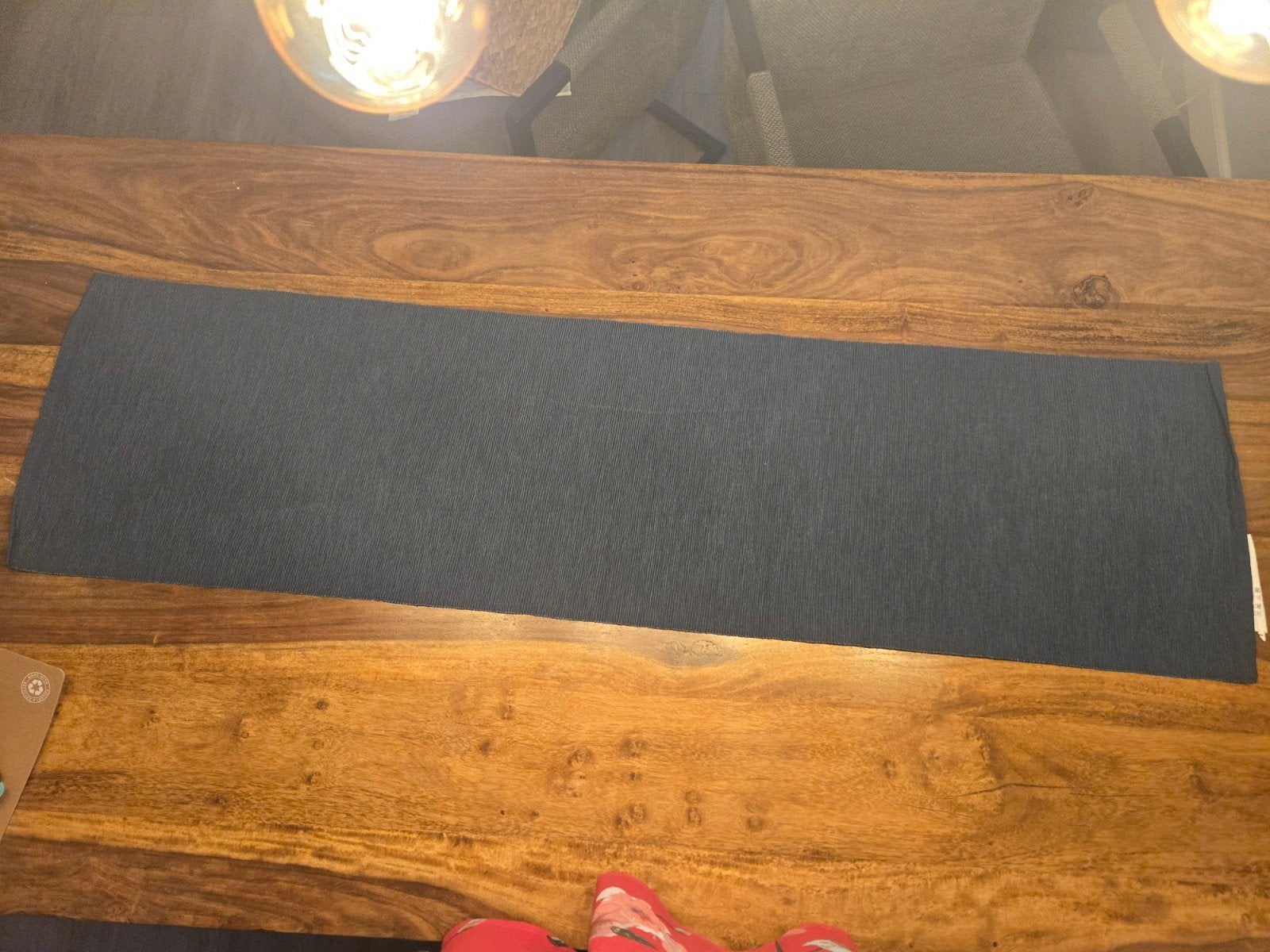 tafel loper, Ophalen, Rechthoek