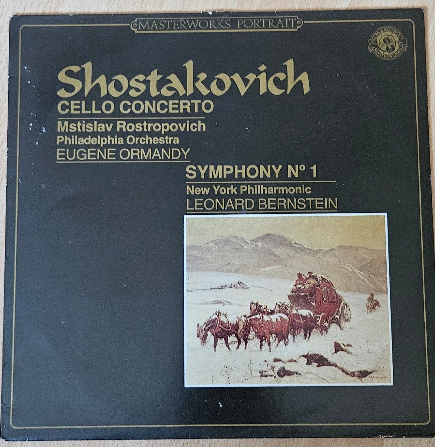 Rostropovich - Shostakovich Cello Concerto ( 12-inch vinyl), Gebruikt, Verzenden, Overige typen, 12 inch