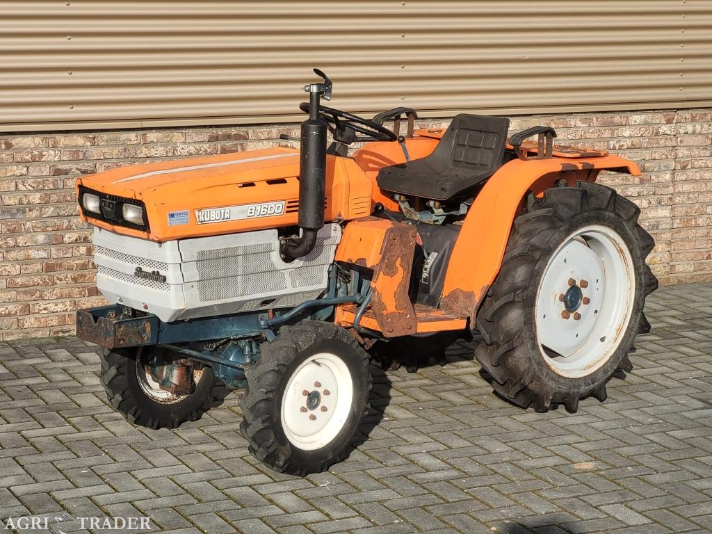 kubota 1600 4wd mini-compact tractor, Gebruikt, Info@vandijkhouten.nl, Ophalen of Verzenden, Tot 80 Pk