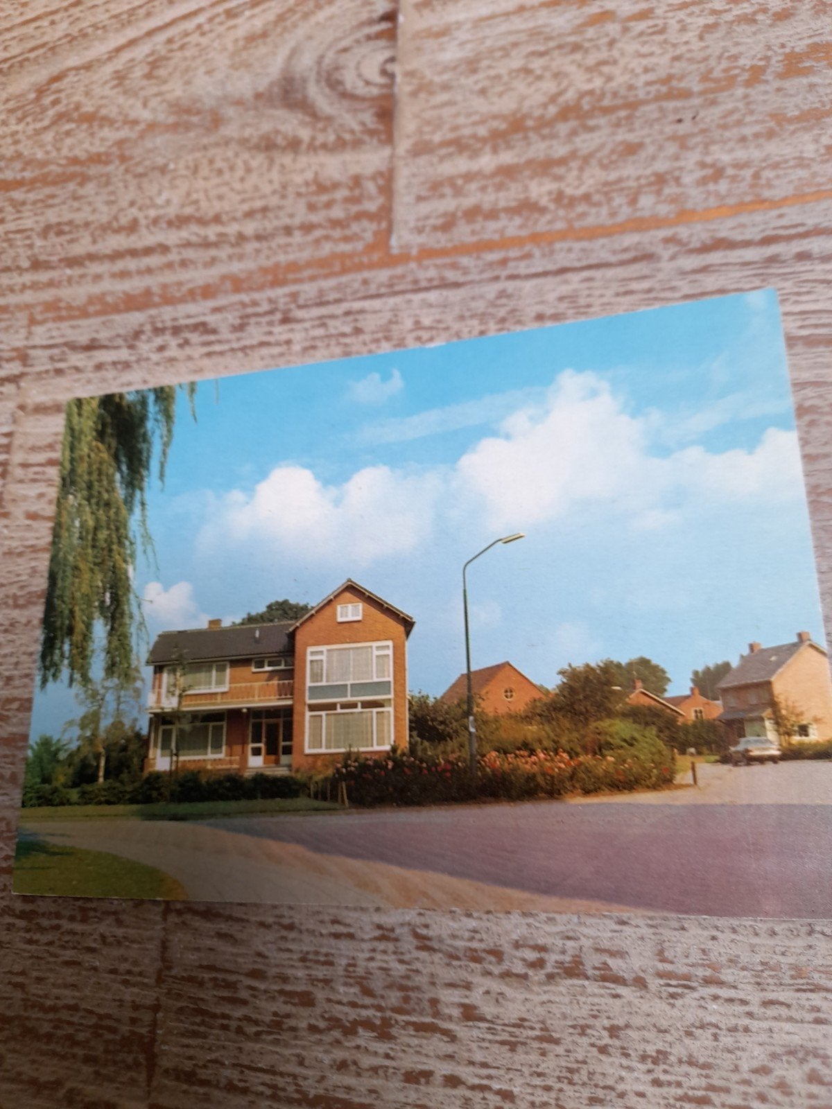 Fotoansichtkaart Wijk en Aalburg Ned.Herv.Pastorie, Ophalen of Verzenden, 1980 tot heden, Ongelopen, Noord-Brabant