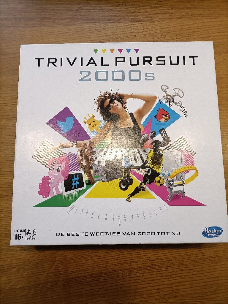 Te Koop: Trivial Pursuit, Vijf spelers of meer, Verzenden, Gebruikt, Hasbro