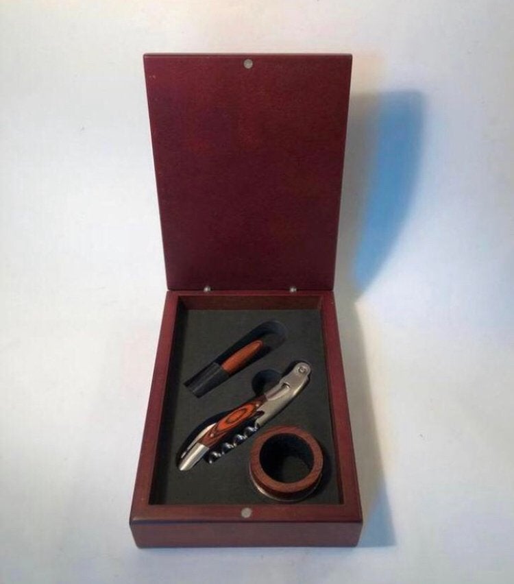 Driedelige sommelier set, Ophalen of Verzenden, Zo goed als nieuw