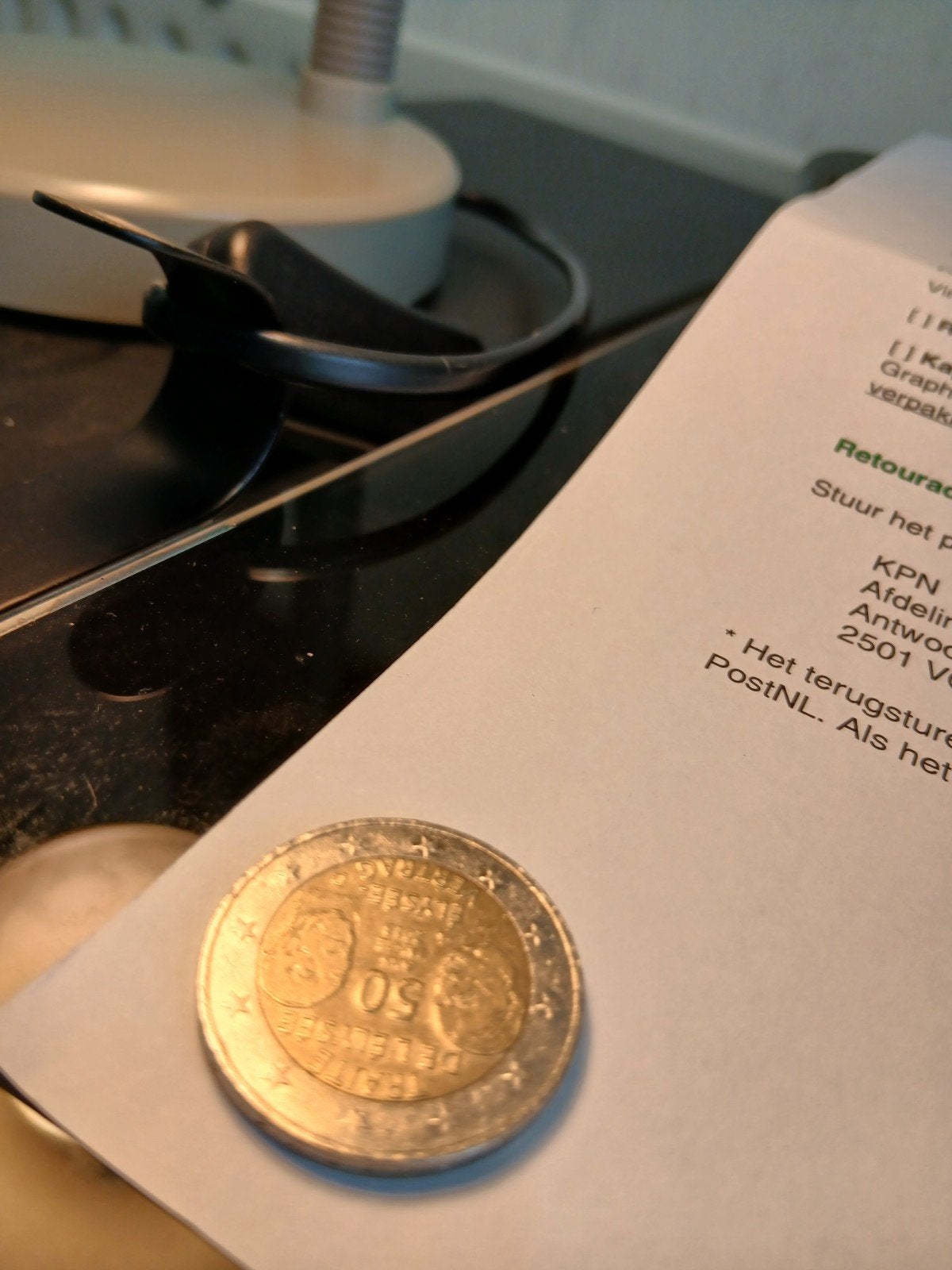 Zeldzame 2 euro, Ophalen of Verzenden, Overige landen, 50 cent, Losse munt