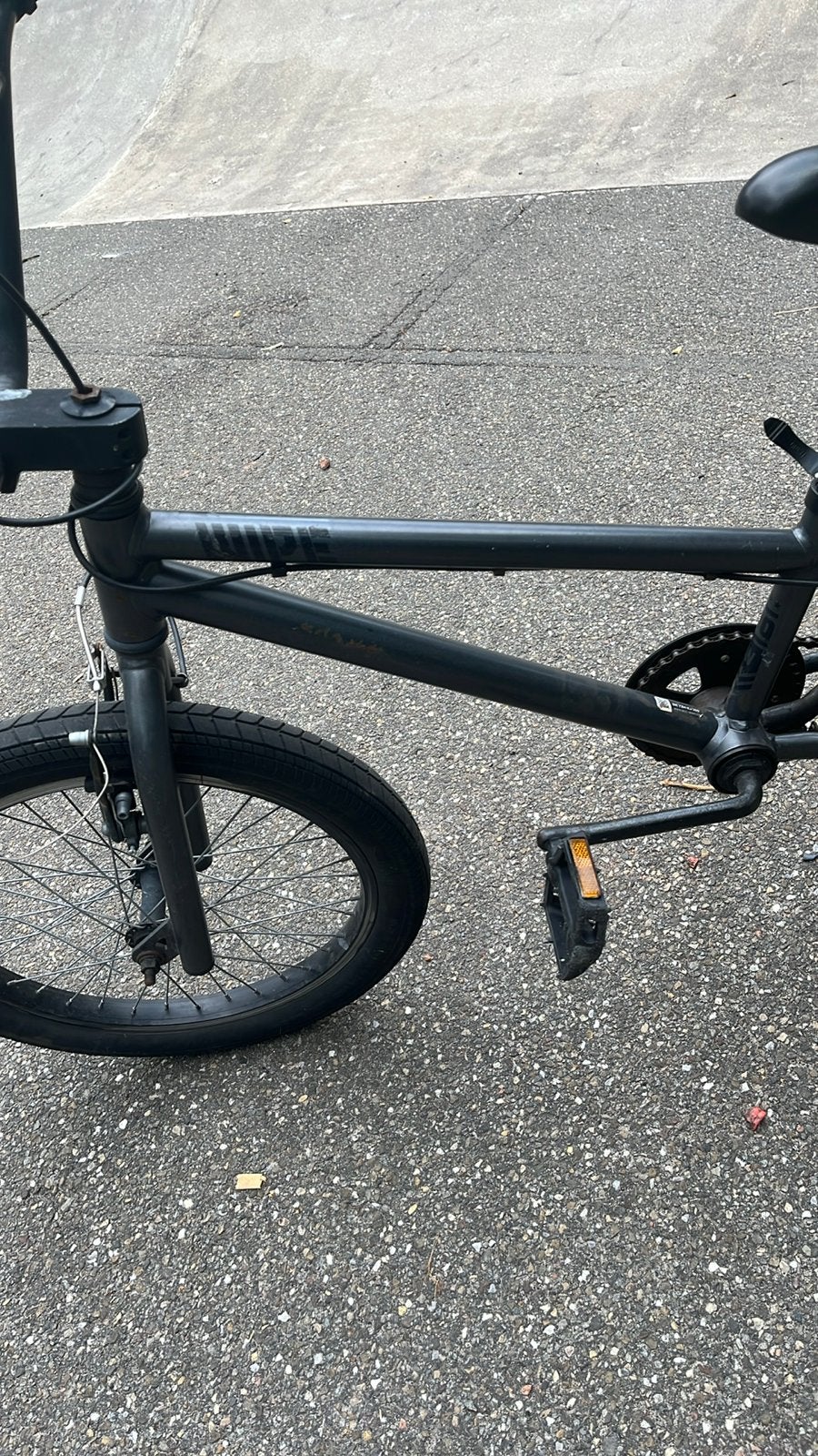Bmx whip, Ophalen, Zo goed als nieuw