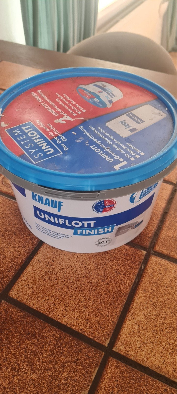 Uniflott finish 4 kg, Ophalen of Verzenden, Wit