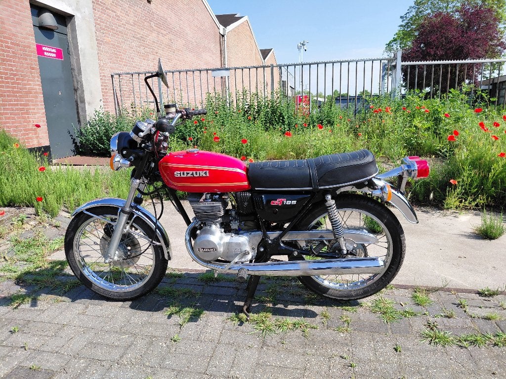 Suzuki GT185 van bouwjaar 1978., Toermotor