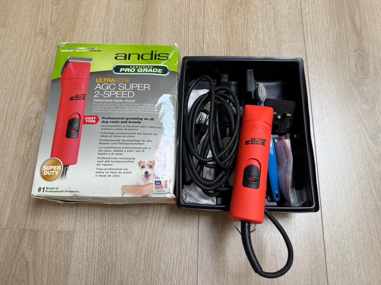 Andis ultra edge scheermachine, Ophalen, Gebruikt