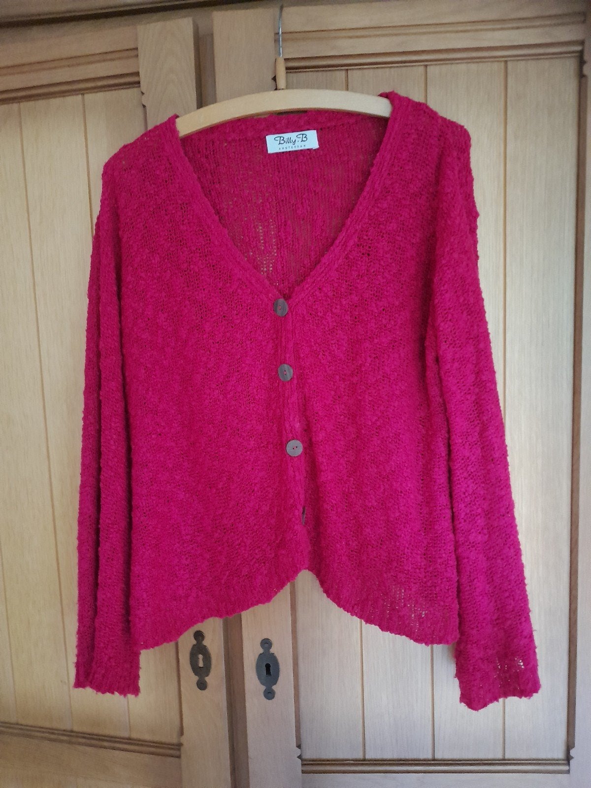 Fuchsia roze vestje van Billy B., Kleding | Dames, Billy b, Verzenden, Zo goed als nieuw, Maat 42/44 (L)