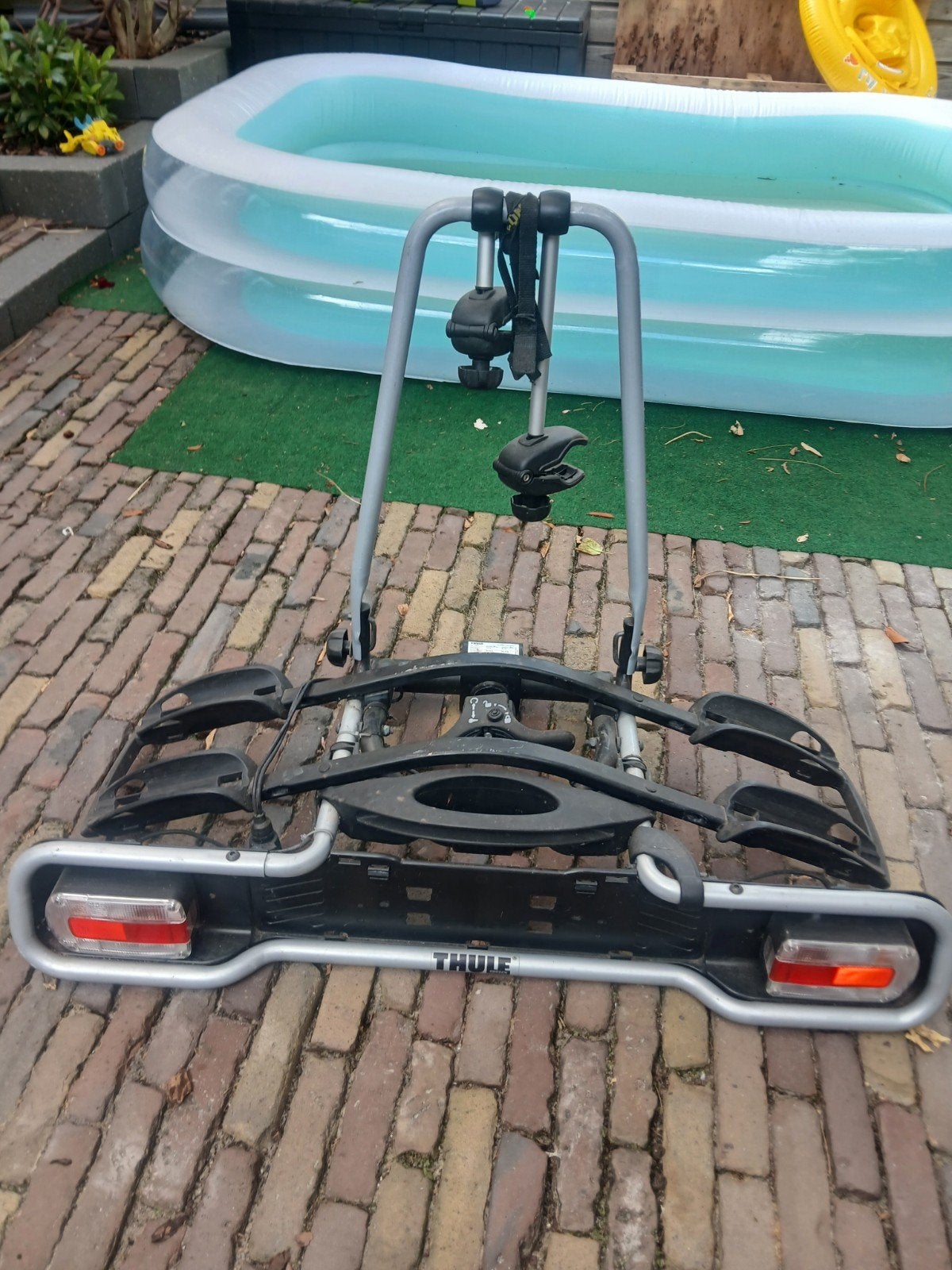 Thule euroride fietsen drager, Ophalen, 2 fietsen, Gebruikt, Trekhaakdrager