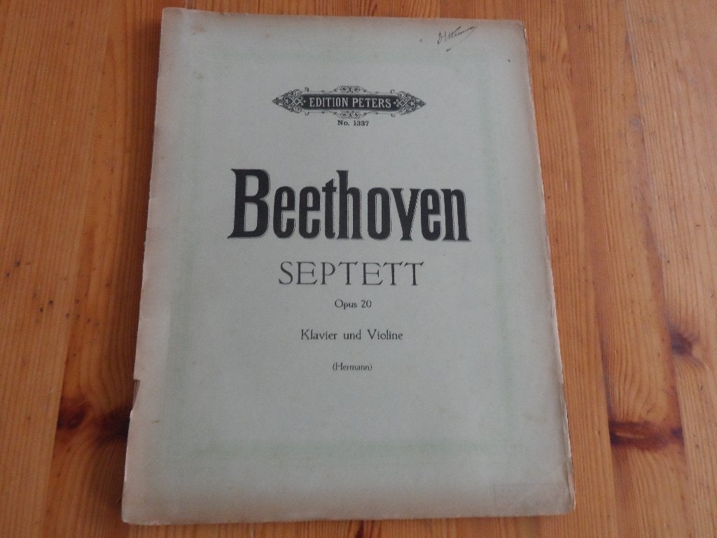 Beethoven - septett op. 20, Gebruikt, Klassiek, Ophalen of Verzenden, Klarinet