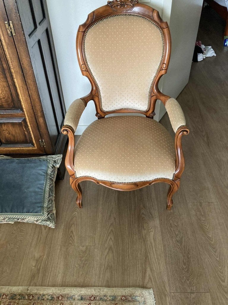 2x stoel Franse stijl, Antiek en Kunst, Ophalen