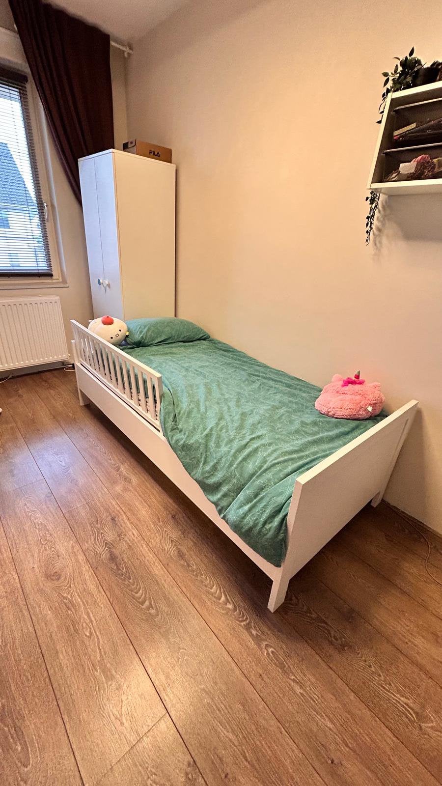 Kinderbed incl kast, Huis en Inrichting, Slaapkamer | Bedden, Ophalen, Gebruikt, 90 cm, Eenpersoons