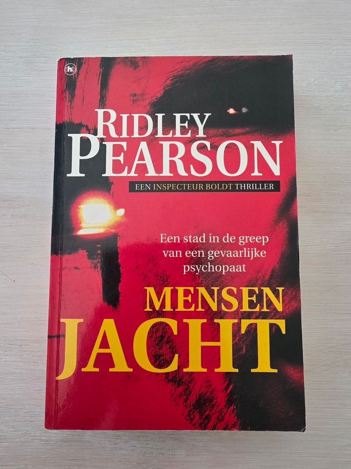 Mensenjacht - Ridley Pearson (Thriller), Ophalen of Verzenden, Gelezen, Ridley Pearson, Nederland