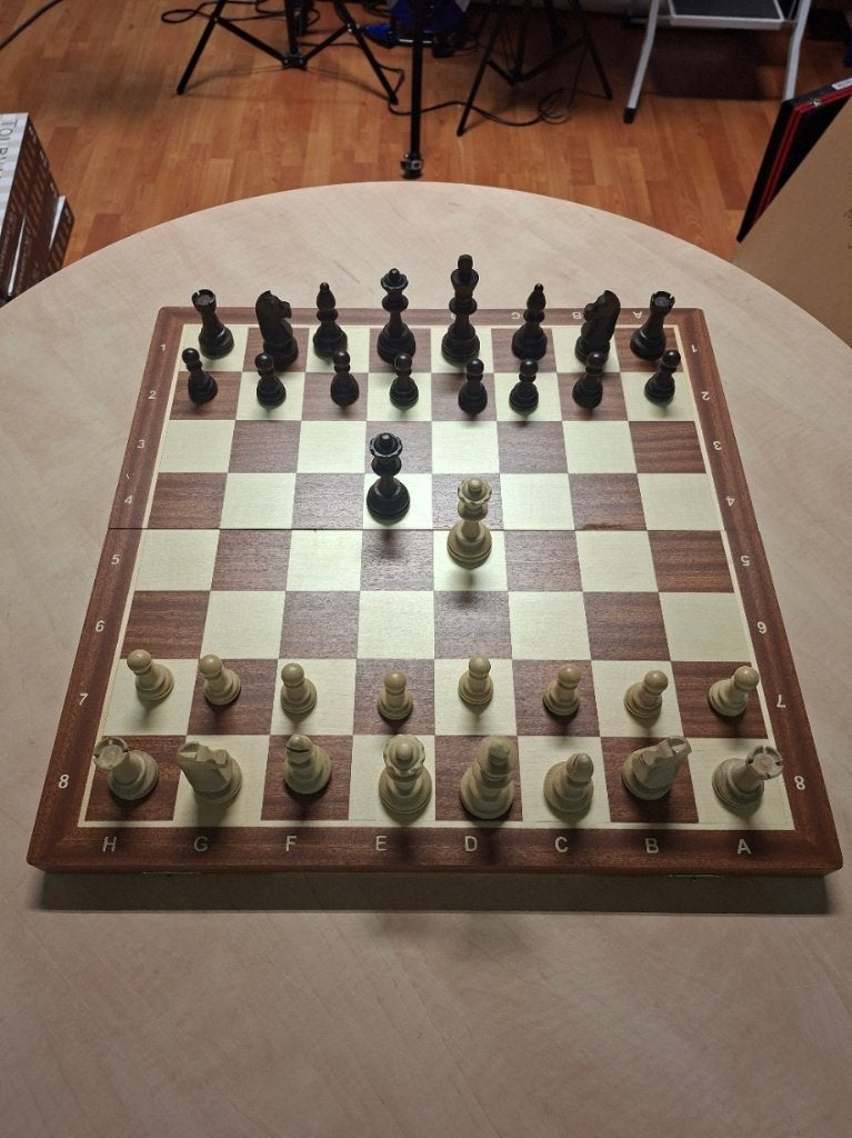 Schaakset Tournament 6 exclusive – 54 x 54 cm, Een of twee spelers, Ophalen of Verzenden, Nieuw