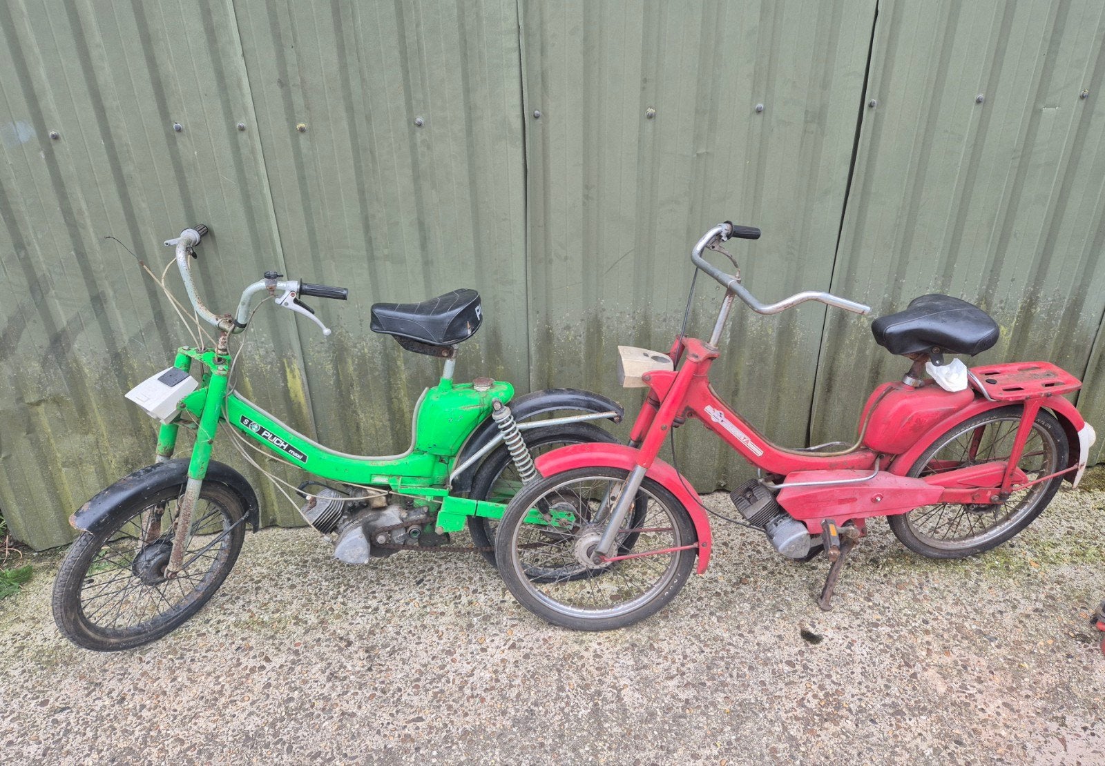 2 sparta brommertjes., Ophalen, Maximaal 45 km/u, 50 cc, Sparta