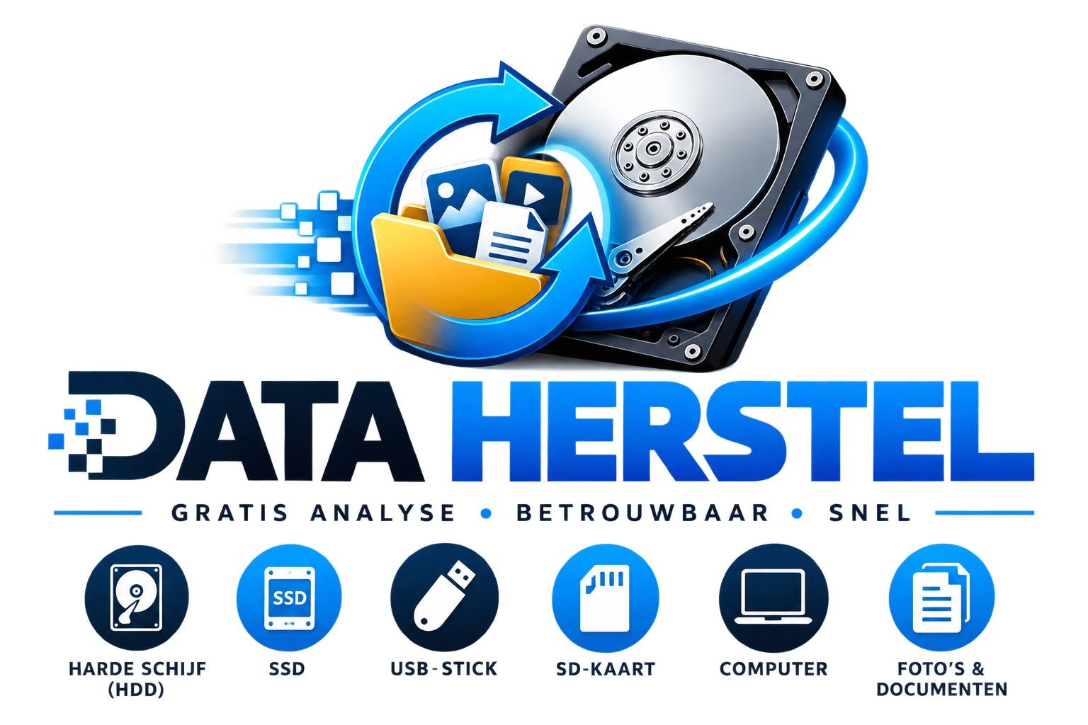 Data recovery data herstel ! 24 uur bereikbaar !, Ophalen of Verzenden