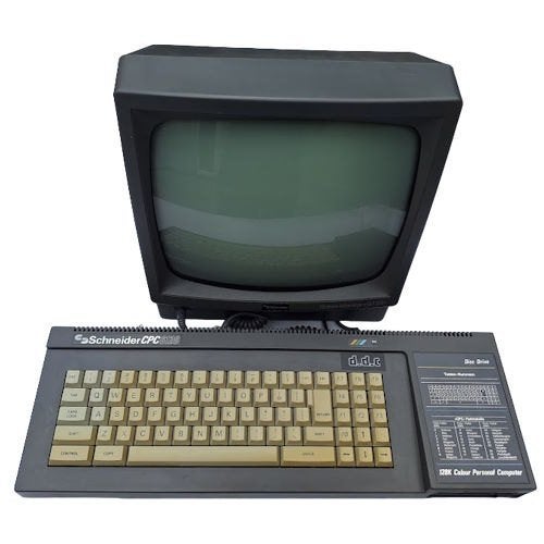 Schneider CPC 6128 met monochroom scherm, Computers en Software, Vintage Computers, Ophalen