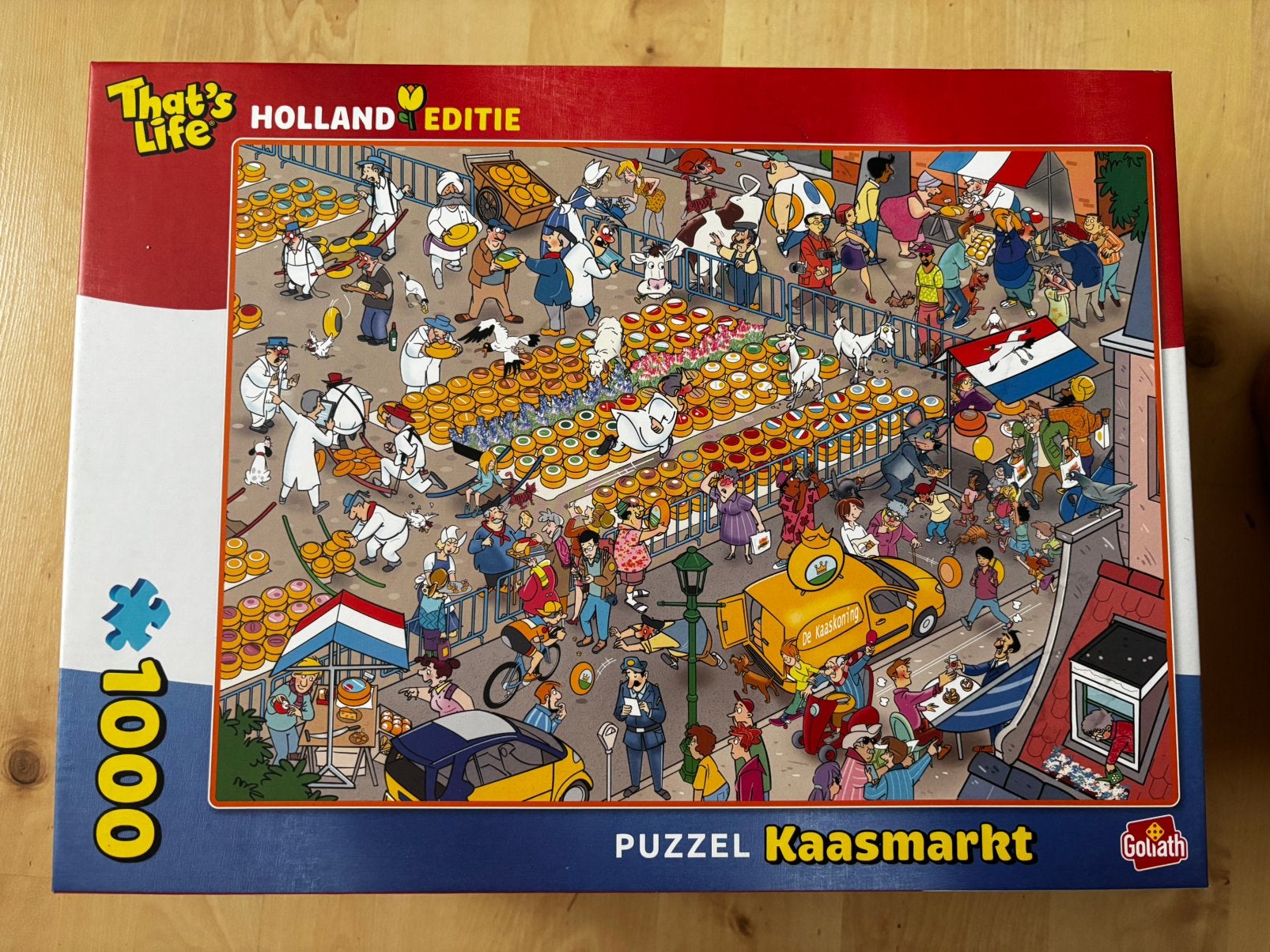 That’s Life Holland Edition puzzels 1.000 stukjes, Hobby en Vrije tijd, Ophalen of Verzenden, 500 t/m 1500 stukjes, Zo goed als nieuw
