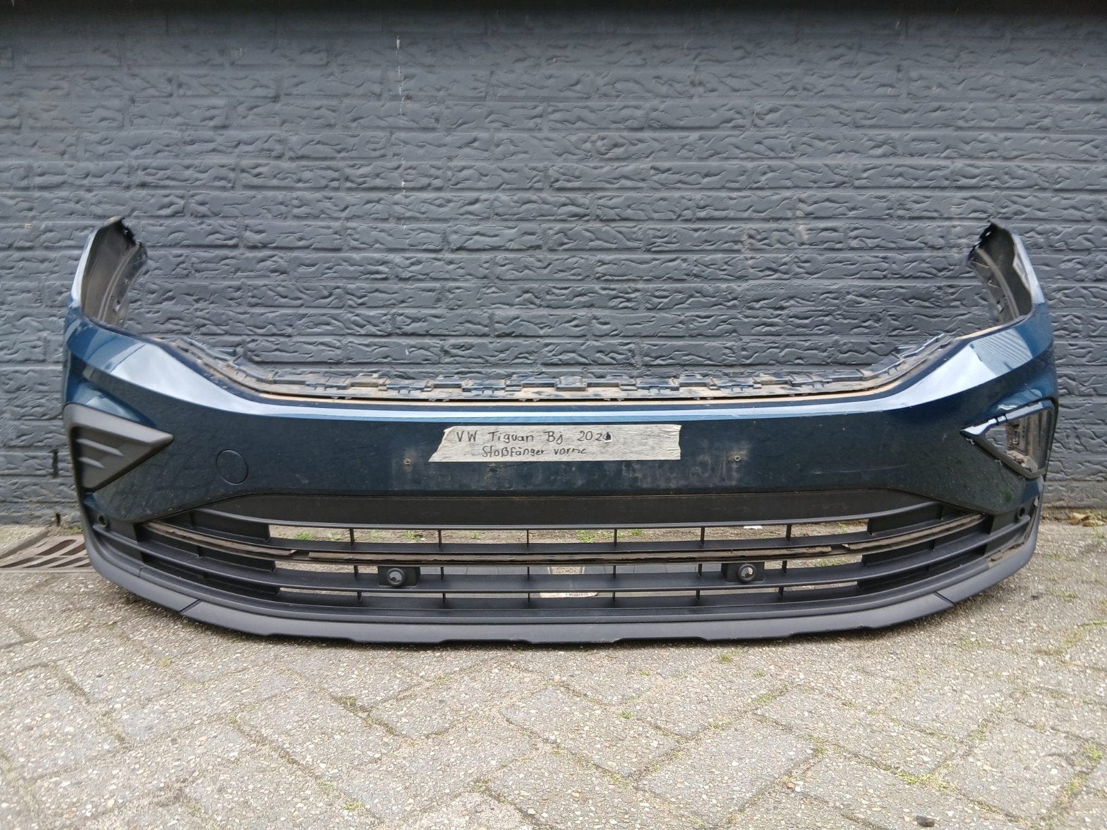 Voorbumper 4x pdc VW Tiguan 5NA facelift bj 2020-2024, Gebruikt, Wolfsburg, Ophalen of Verzenden, Excellence
