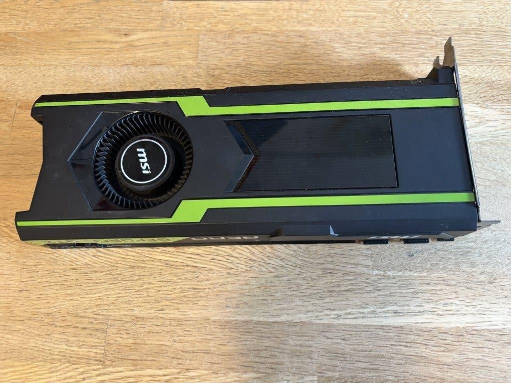 MSI GeForce GTX 1080ti Aero, Computers en Software, Videokaarten, Ophalen, PCI-Express 3, Gebruikt, GDDR5