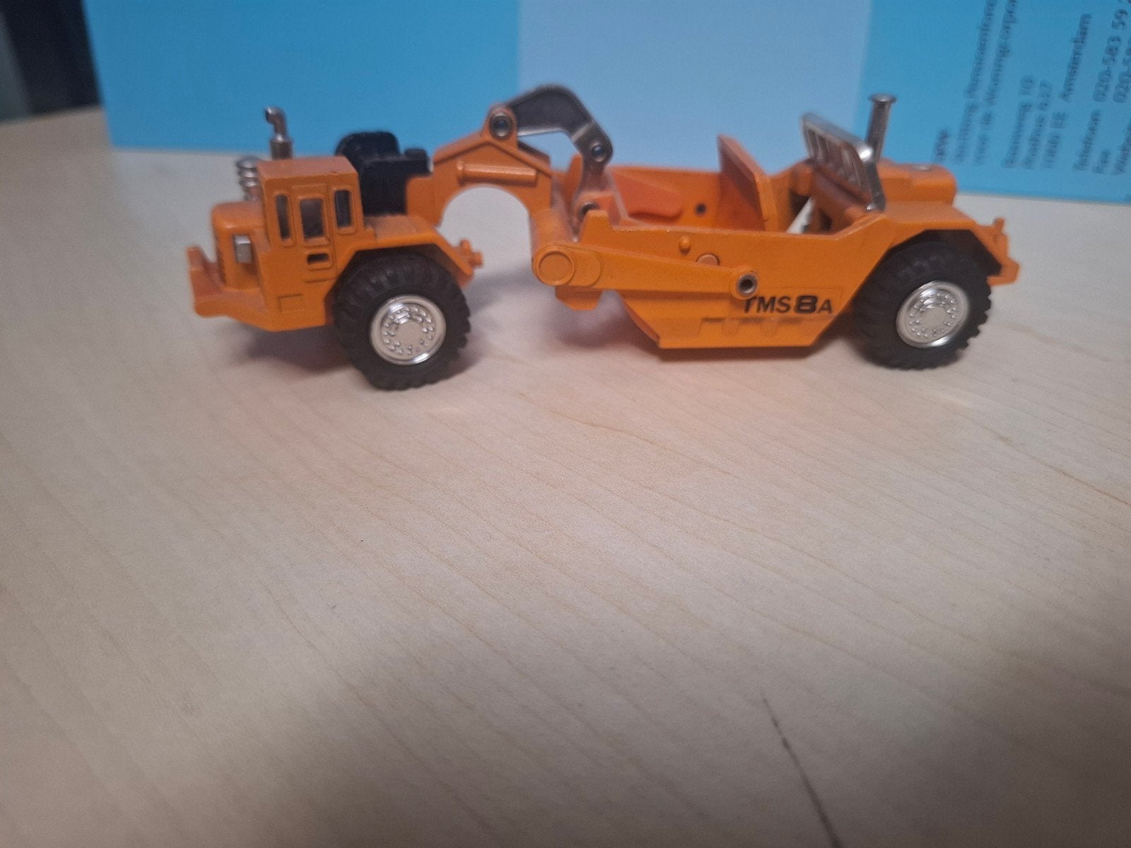 Shinsei Mini Power Mitsubishi TMS 8A Hydraulic Motor scraper, Ophalen of Verzenden, Zo goed als nieuw, Hijskraan, Tractor of Landbouw