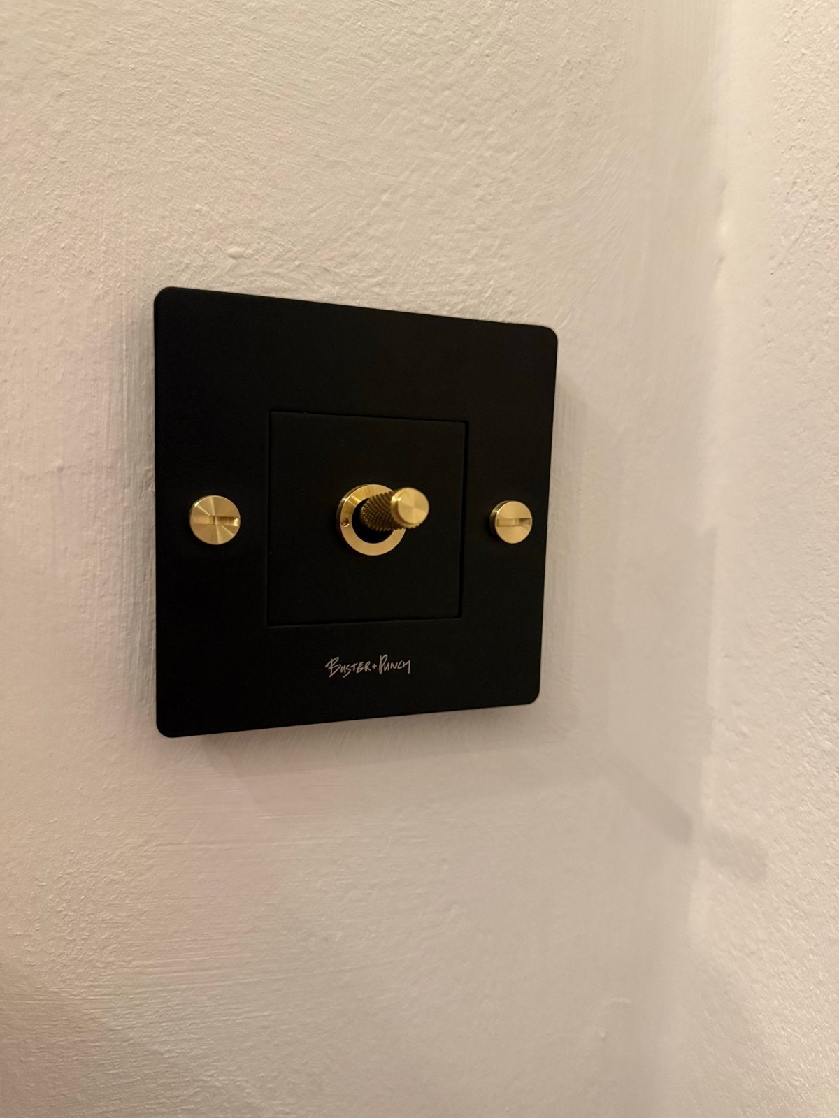 Buster + Punch schakelaar zwart/brass (6 stuks), Ophalen of Verzenden, Nieuw, Overige merken, Schakelaar