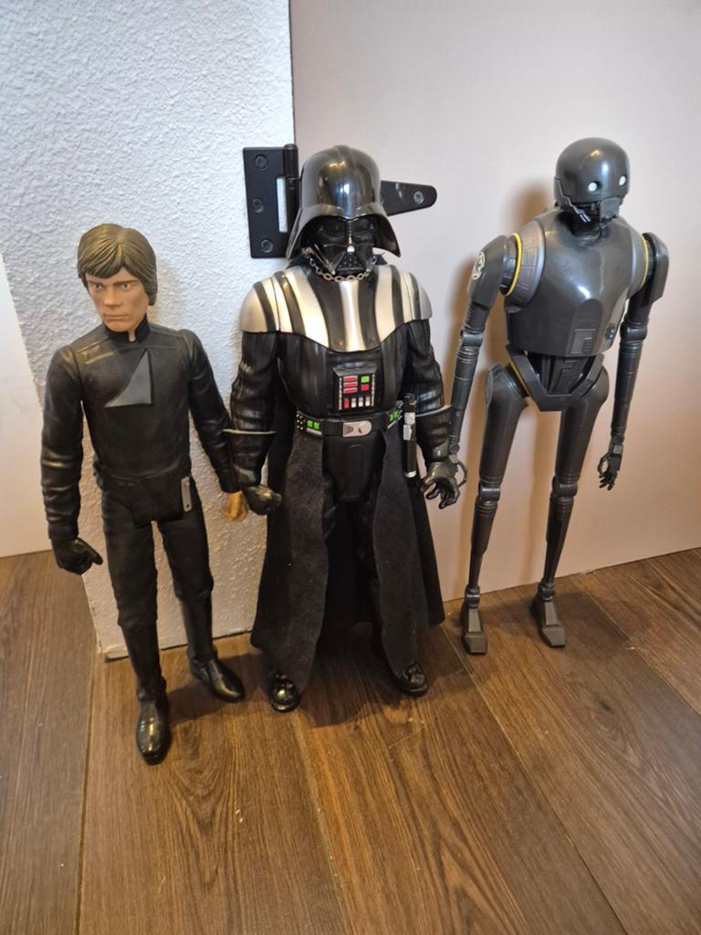 Star Wars Jakks Pacific Figuren: Darth Vader & K-2SO, Verzamelen, Star Wars, Ophalen of Verzenden, Gebruikt, Actiefiguurtje
