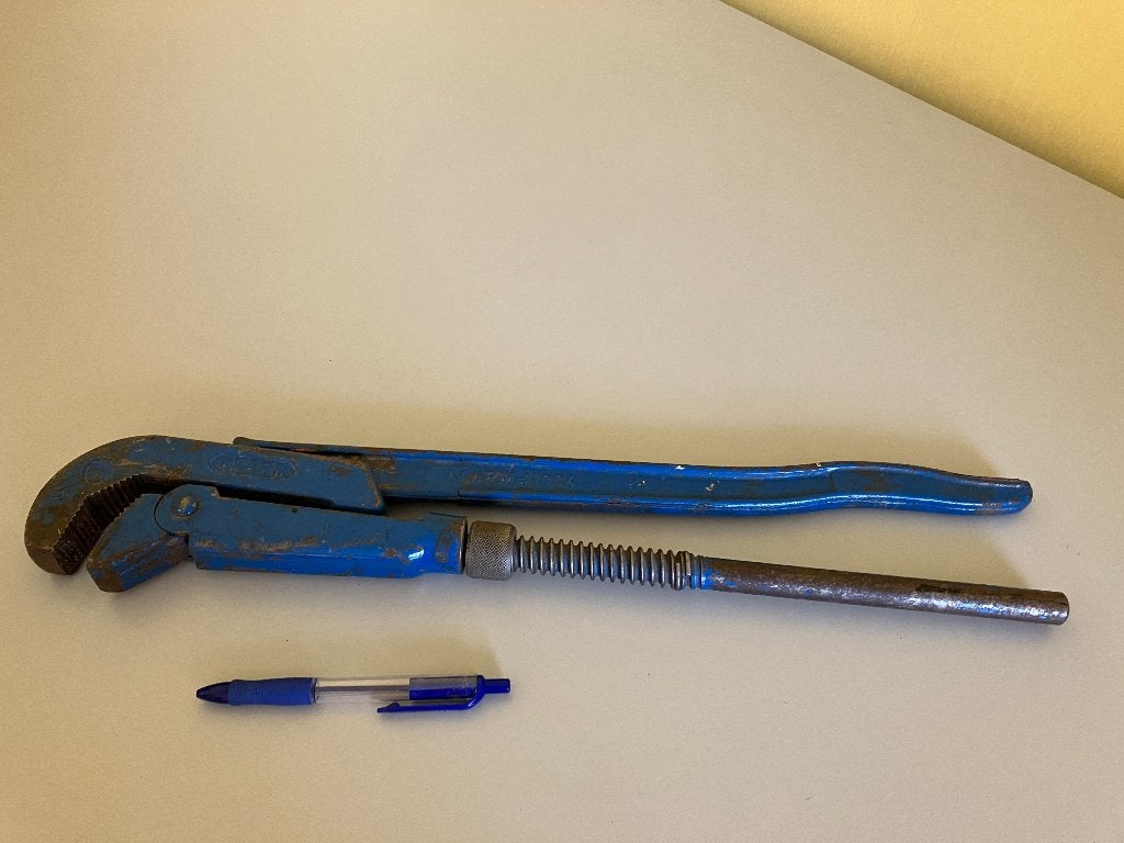 Zeer zware pijpentang Zweedse pijptang Alarm 52 cm, Ophalen of Verzenden, Zo goed als nieuw