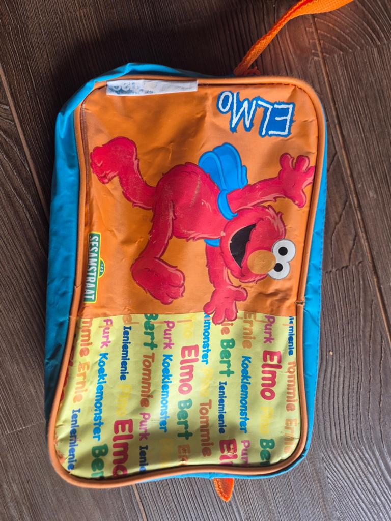 Sesamstraat elmo toilettas jaren 90, Ophalen of Verzenden