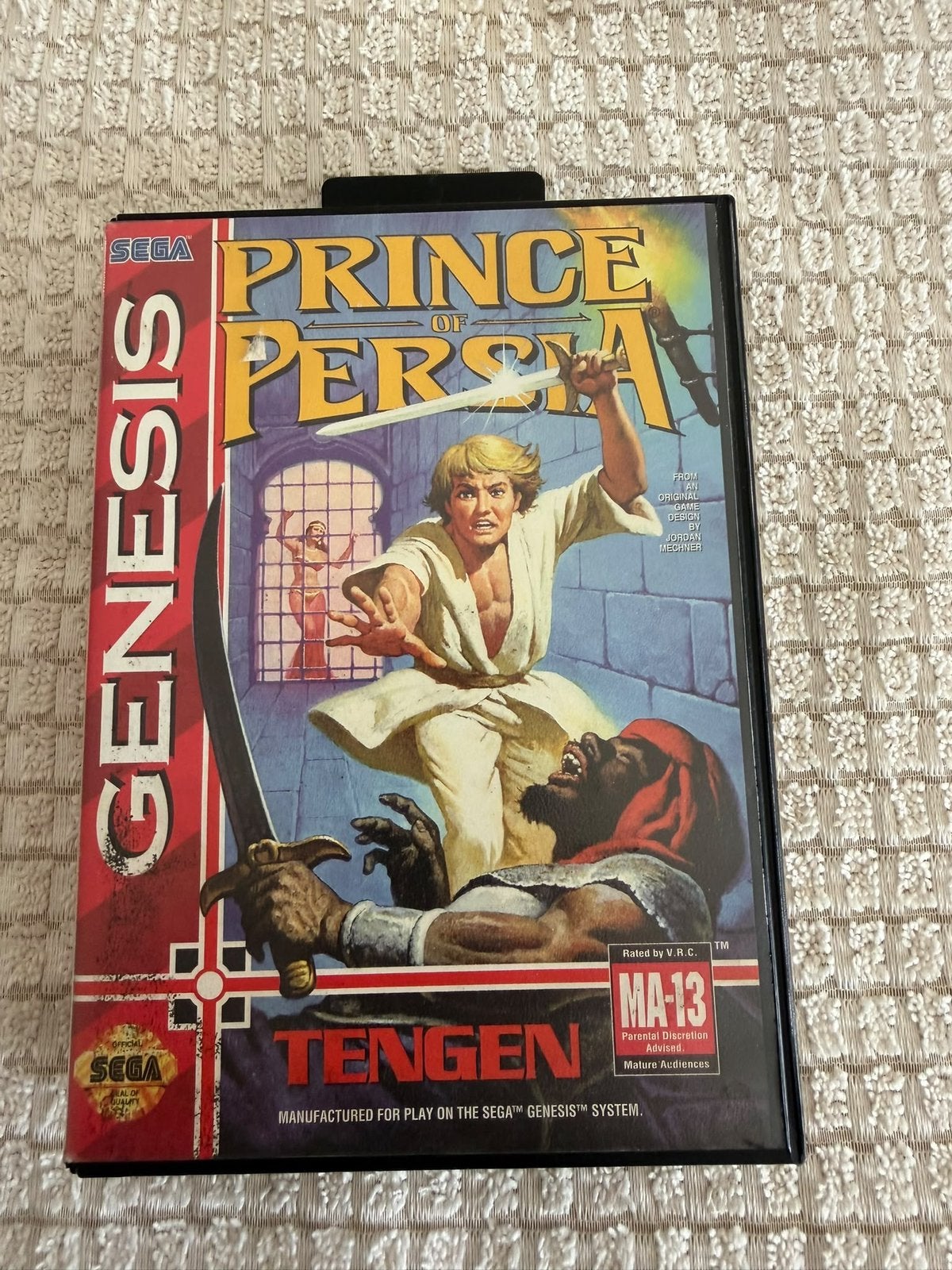 Prince of Persia Sega Mega Drive ongetest, Spelcomputers en Games, Avontuur en Actie, 1 speler, Ophalen of Verzenden, Zo goed als nieuw