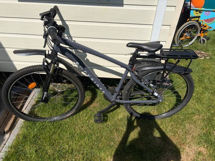 Rockrider Mountainbike - Zo goed als nieuw, Vering, Velgrem, Zo goed als nieuw, 53 tot 57 cm