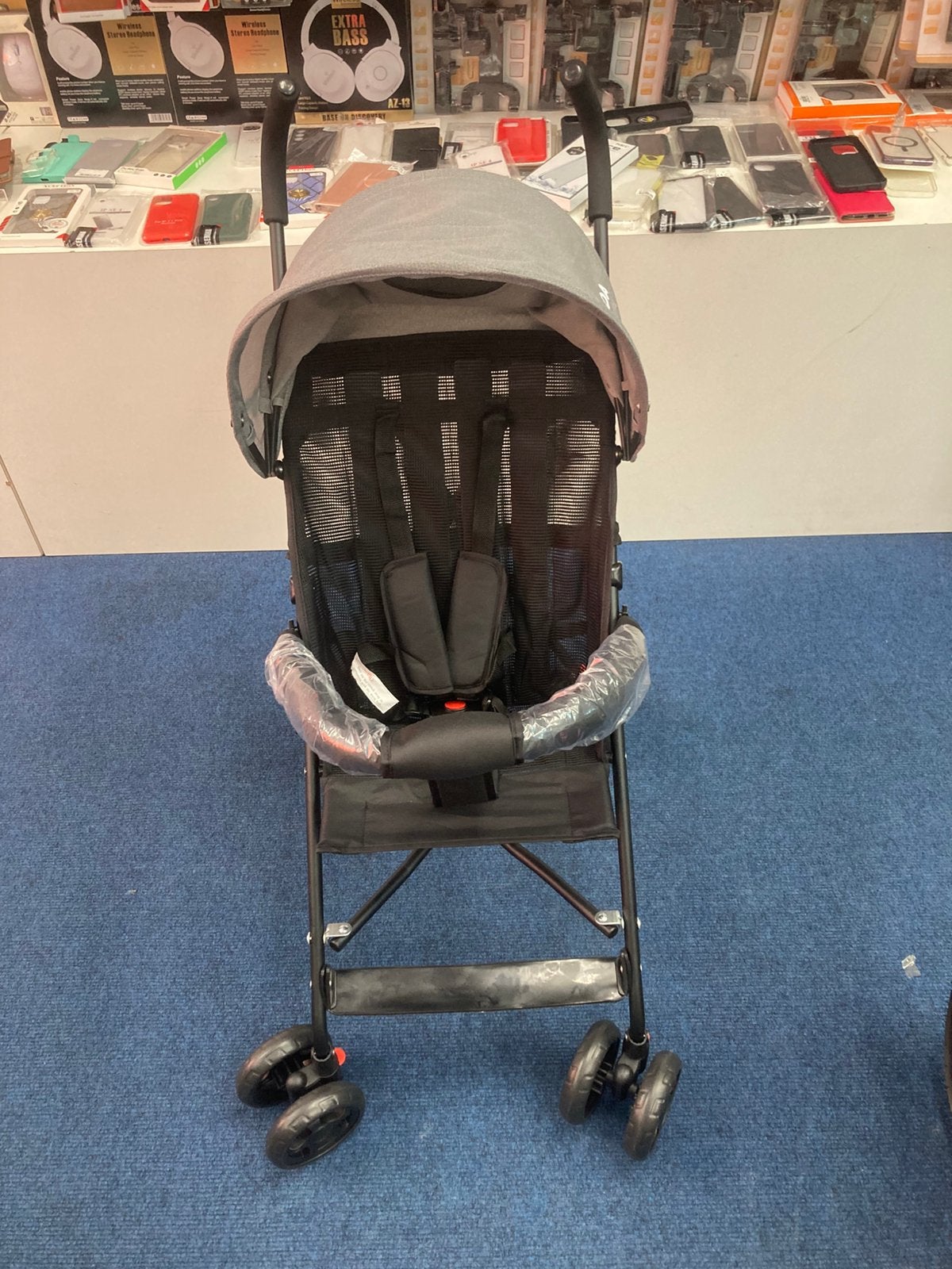Kinderwagen | nieuw | grijs/zwart, Ophalen of Verzenden, Nieuw, Kinderwagen, Overige merken