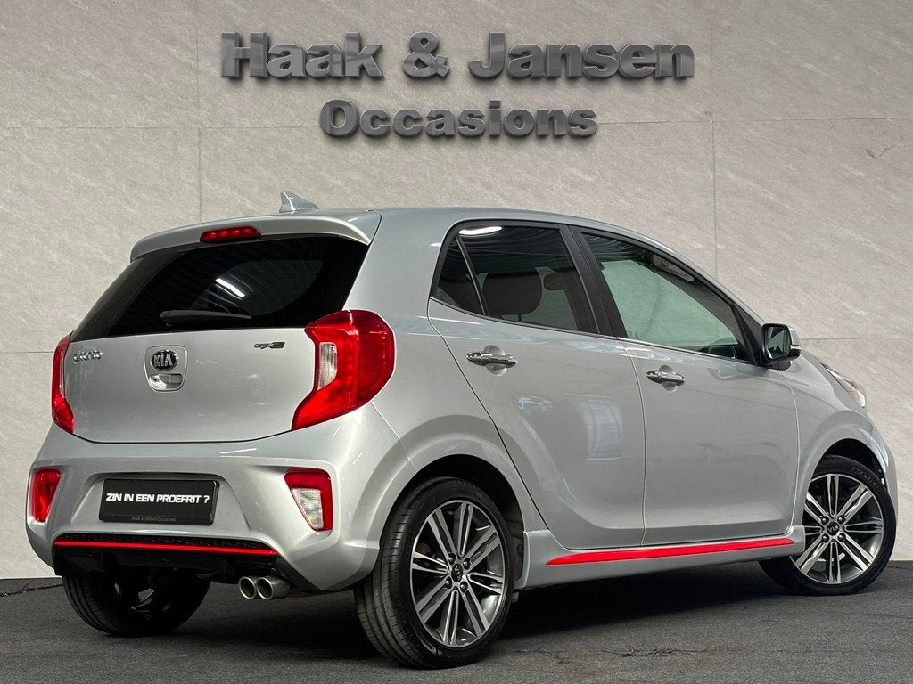 Kia Picanto 1.0 T-GDI GT-Line Carplay Leder Stoelverwarming, Voorwielaandrijving, Gebruikt, Origineel Nederlands, Bedrijf