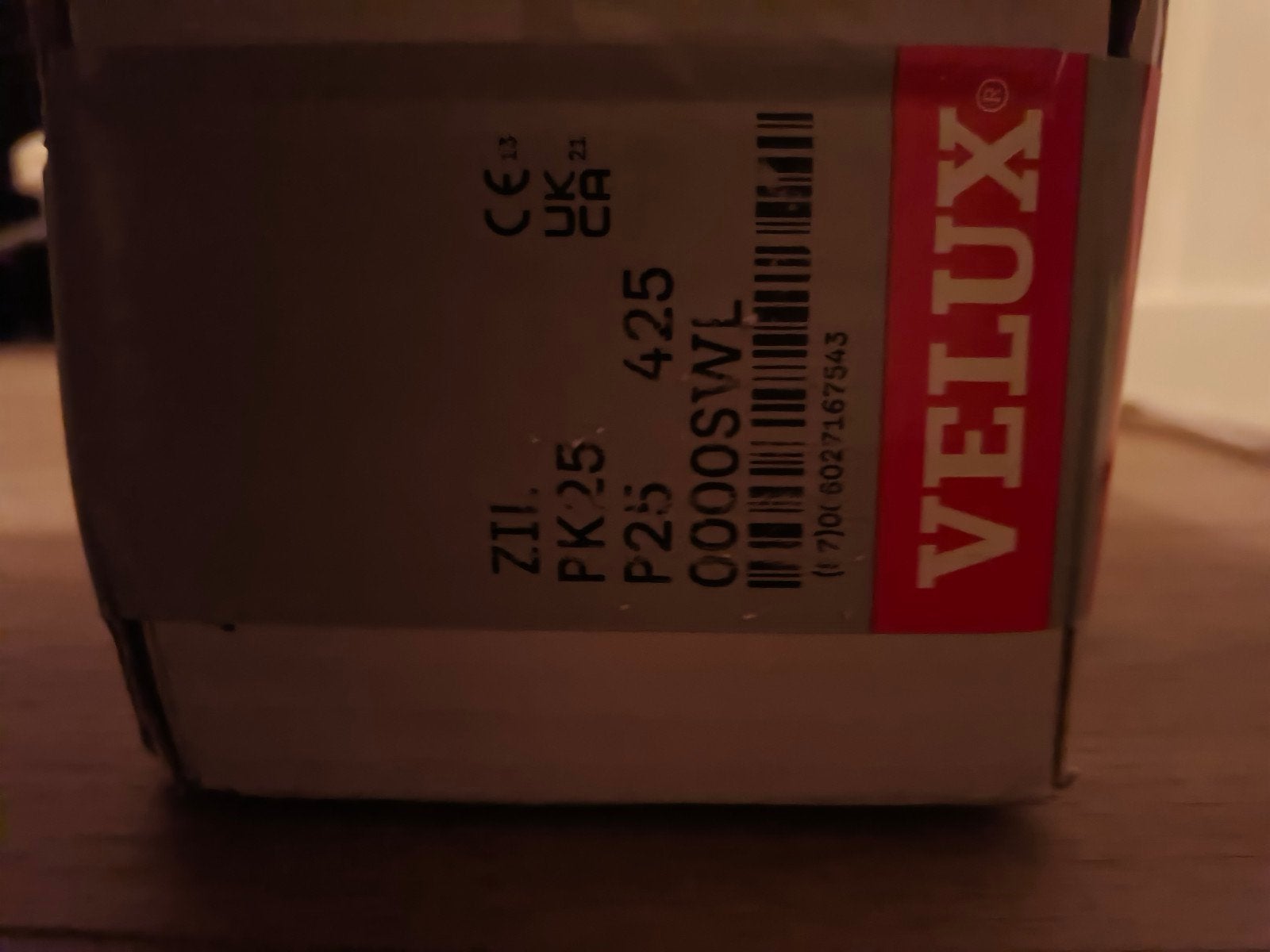 Velux Dakraam ZIL PK25 0000SWL - Doos geopend, Ophalen, 80 tot 120 cm, 160 cm of meer, Zo goed als nieuw