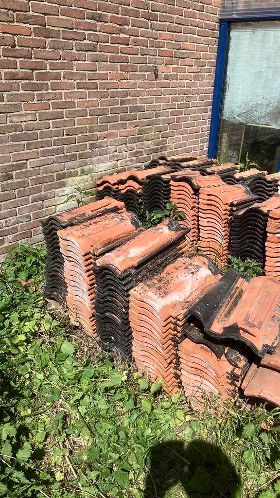 Laumans dakpannen, Ophalen, Steen of Klei, Zo goed als nieuw, 15 m² of meer