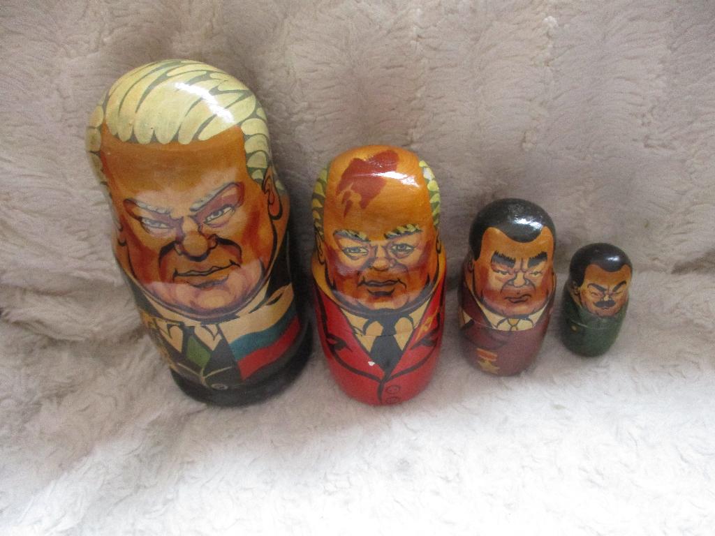 matroesjka poppen russische leiders, Verzamelen, Ophalen of Verzenden, Zo goed als nieuw
