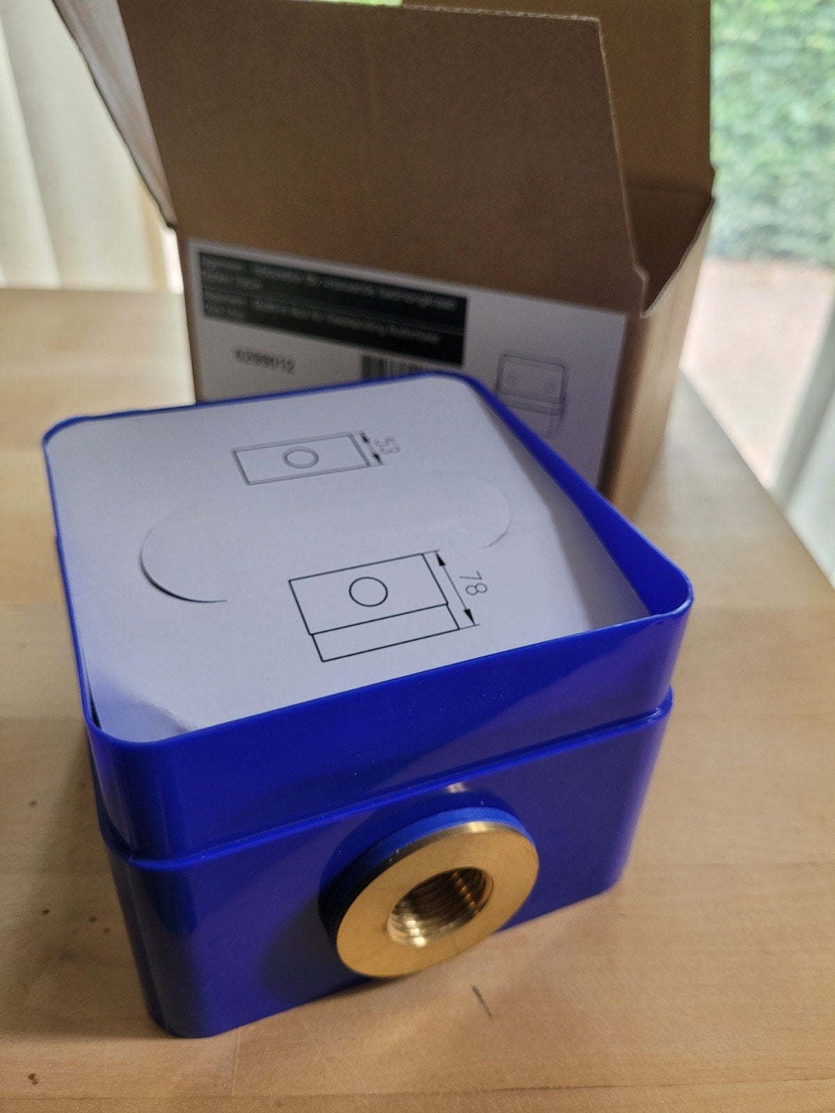 inbouwbox voor vrijstaande badmengkraan - nieuw, Doe-het-zelf en Verbouw, Sanitair, Ophalen, Nieuw, Bad