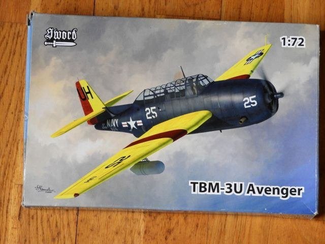 Sword Grumman TBM-3U Avenger, 1:72 tot 1:144, Nieuw, Vliegtuig, Ophalen